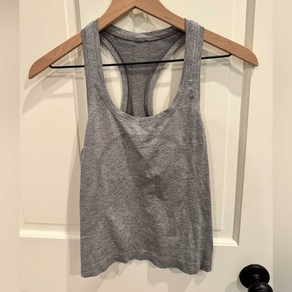 Lululemon Athletica Heathered Gray Tank Top